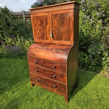 Antique Mahogany Bureau