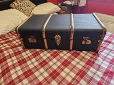 Vintage Wooden Travel Trunk