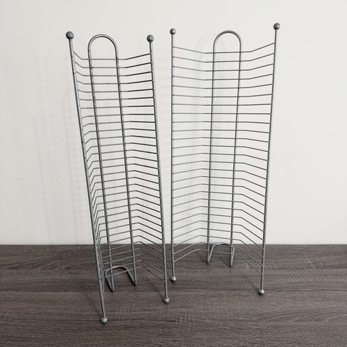Vintage silver metal - chrome, cd