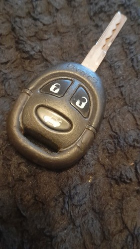 Saab button key remote fob - key,