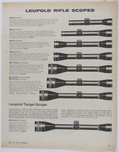 Vintage 1975 leupold rifle - vintage,