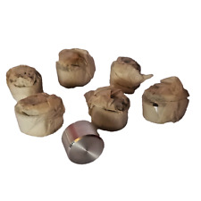 JOB LOT OF SIX, RETRO 1960/70s RADIO/RECORD PLAYER KNOBS...NEW/OLD STOCK...