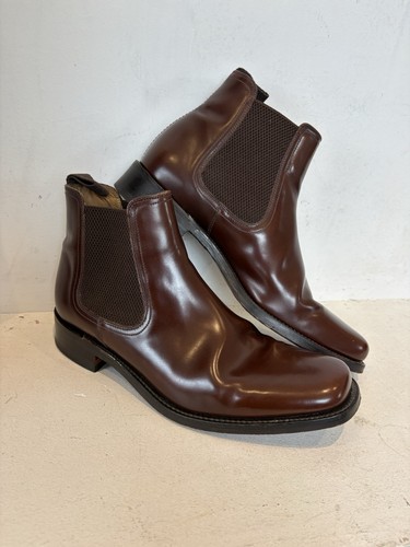 Loake chelsea boots brown - loake,