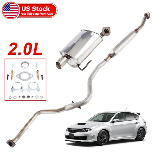 Resonator pipe rear muffler - &,