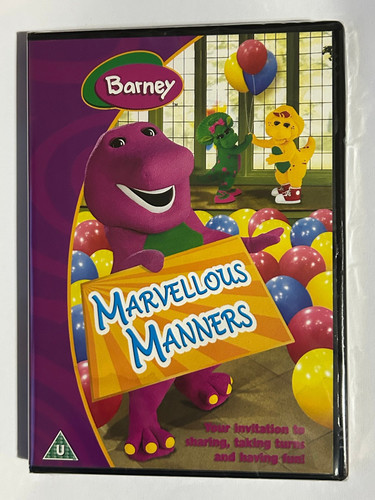 Barney marvellous manners dvd - barney,