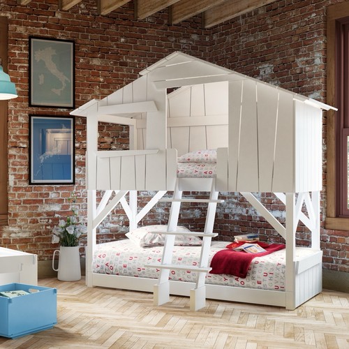 Beautiful treehouse bunk bed - bunk,