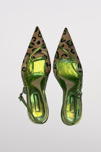 Cesare paciotti green leopard - cesare,