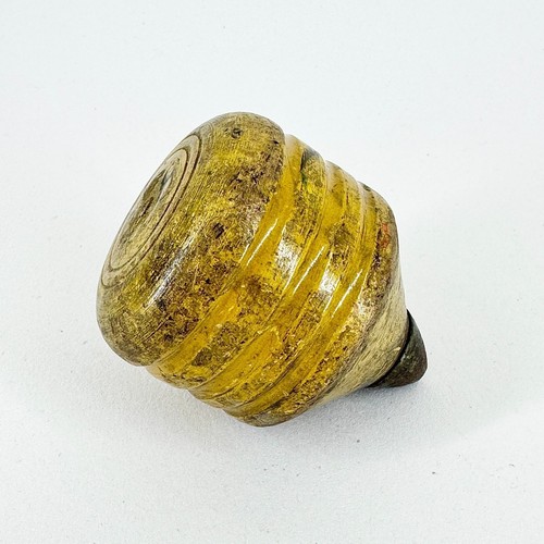 Vintage yellow painted wooden - yellow,