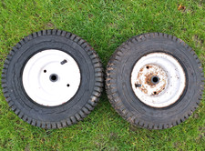 MTD Lawnflite Front Wheels Pair 13x5.00-6 For Ride On Lawn Mower Tractor