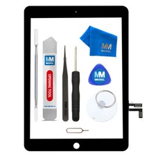 Digitizer Touch Screen Display Glass For iPad 7 & 8 - Black