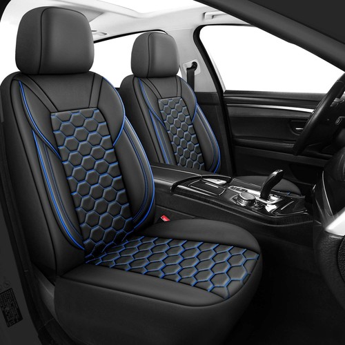 Prestige black blue - black, leather