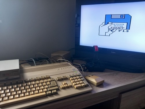 Commodore amiga a500 vintage - commodore,