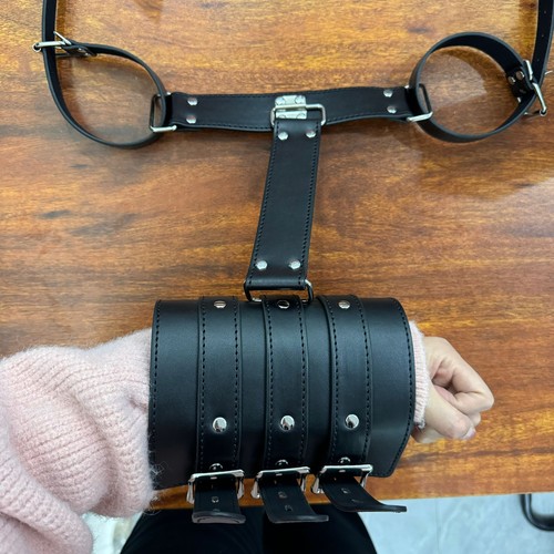 Bondage arm handcuffs - handcuffs, binder