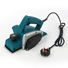 1200W 3-PIN Plug Electric Wood Planer Hand Power Plane Machine 82mm Blade Guide