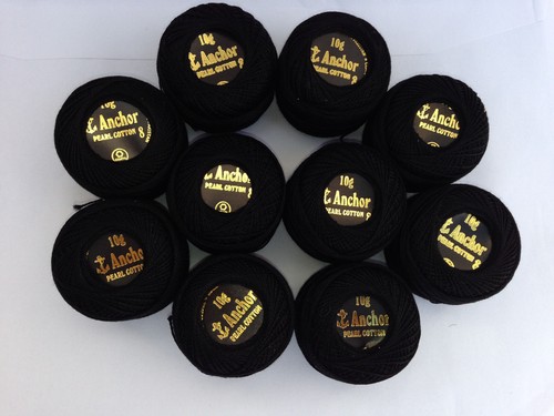 Black anchor ball pearl - x,