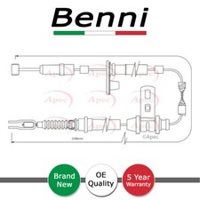 Hand Brake Cable Rear Left
