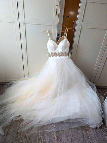 Morilee white ball gown - white,