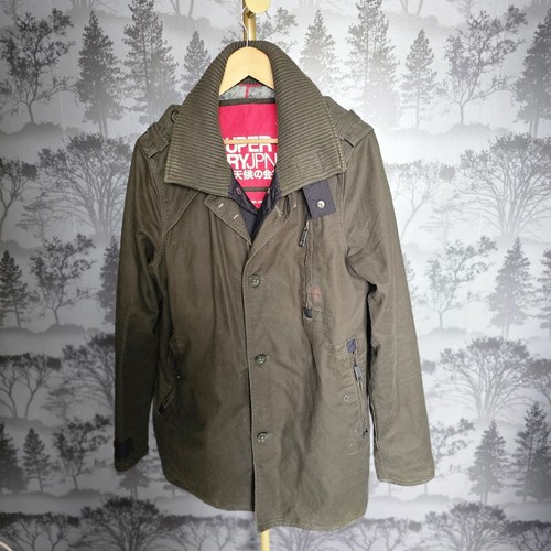 Superdry double black - black, label