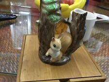 Hornsea Fauna Royal Vase Squirrel Tree Trunk No. 48