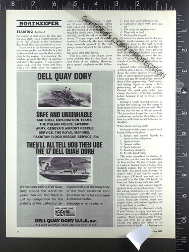1972 advertisement for - advertisement, del