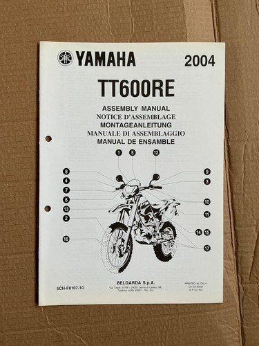 Genuine yamaha workshop - workshop, set