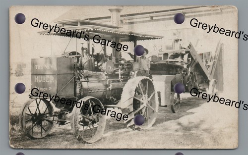 Rppc huber steam tractor - huber,