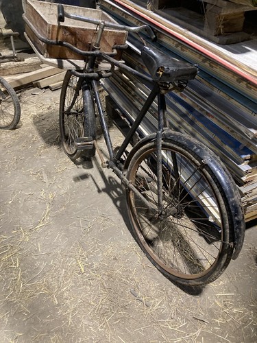 Vintage butchers bike - vintage,