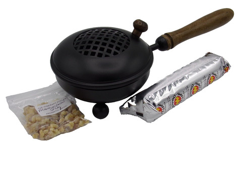 Incense burner with - incense,
