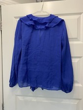 Zara Pretty Blue Size S Blouse