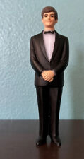 Vintage 1986 BAKERY CRAFTS Wedding Cake Topper Groom Figure 4.5” Black Tux