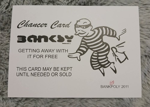 Banksy monopoly dismaland rare - monopoly,