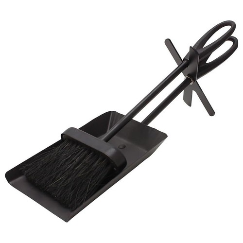 Fireside ash brush and shovel - brush,
