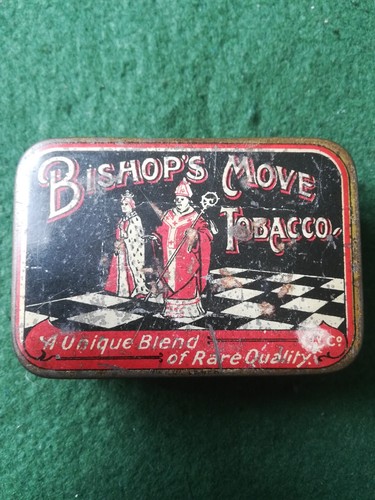 Old tin box - tin, move