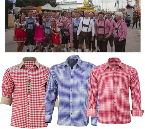 Lederhosen shirt german - ,