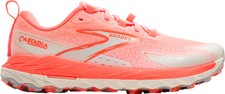 Brooks Cascadia 18 Womens Trail Running Shoes Orange Offroad Cushioned Run