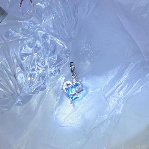 Pandora blue murano - blue, glass
