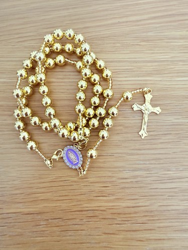 Crafted rosary made - crafted, gold