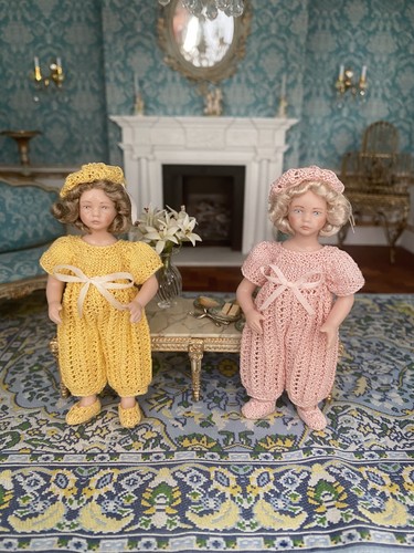 Ooak scale dolls house - dolls,