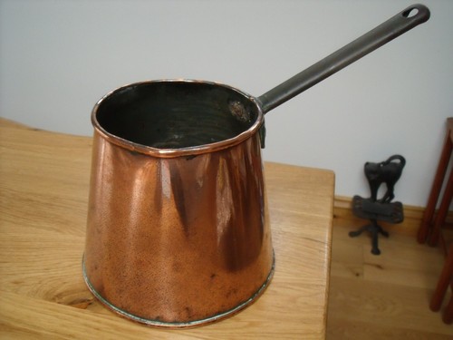 Antique copper measure with - copper,