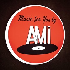 AMI Light up LED wall sign man cave room musical instrument JUKEBOX ROWE 200