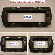 Originale supporto 3 4 7 posti BTICINO LIVING INTERNATIONAL L4703 L4704 L4707
