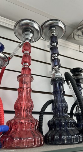 Black medium size hookah - medium,