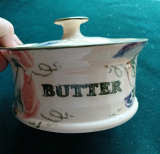 Eden pottery butter dish