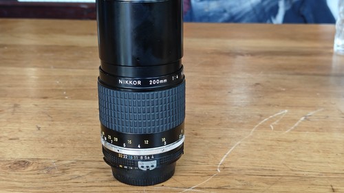 Nikon nikkor 200mm f - ai-s,