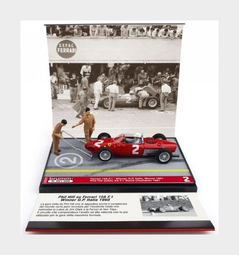 Brumm ferrari f1 diorama - f1,