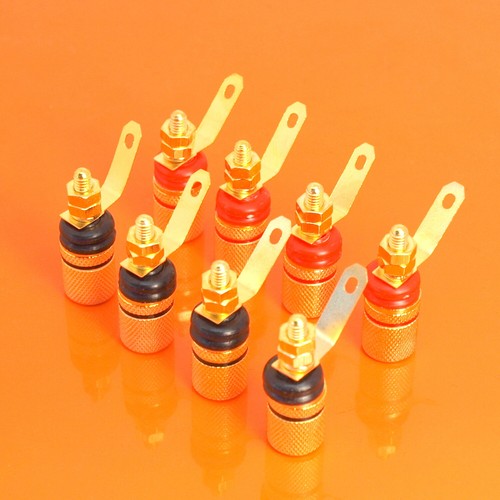 Quality 8pcs red black gold - red, &