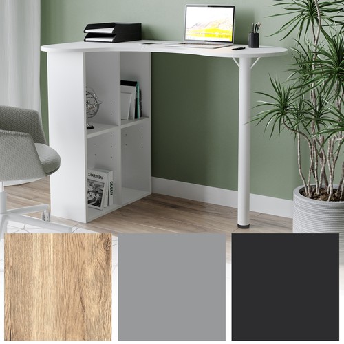 Wooden computer corner desk - wooden,