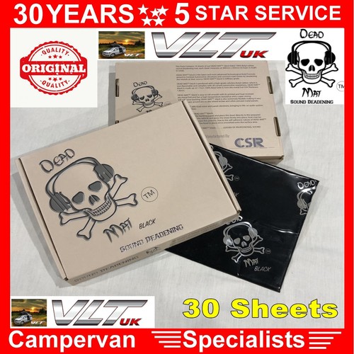 Sound deadening dead mat black - dead,