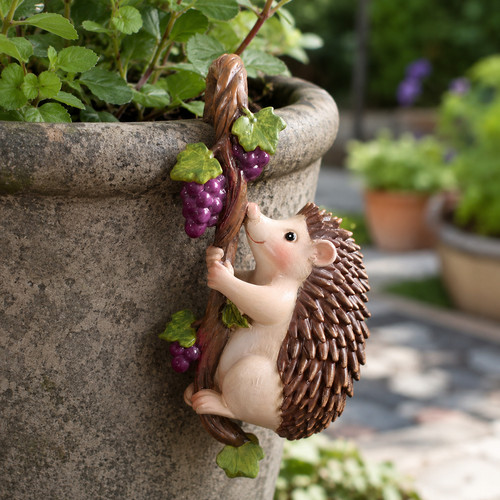 Hedgehog hanging ornament - hedgehog,