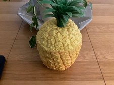 Rare Original plastic Ice Bucket "PINEAPPLE" Shape 1970s